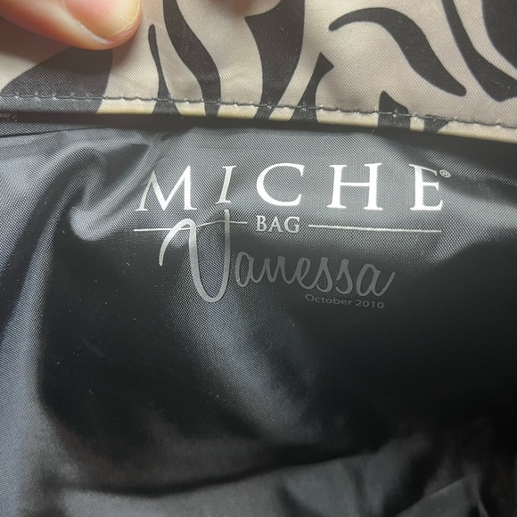 Miche Vanessa bag Black and white Shoulder Bag - Picture 8 of 8